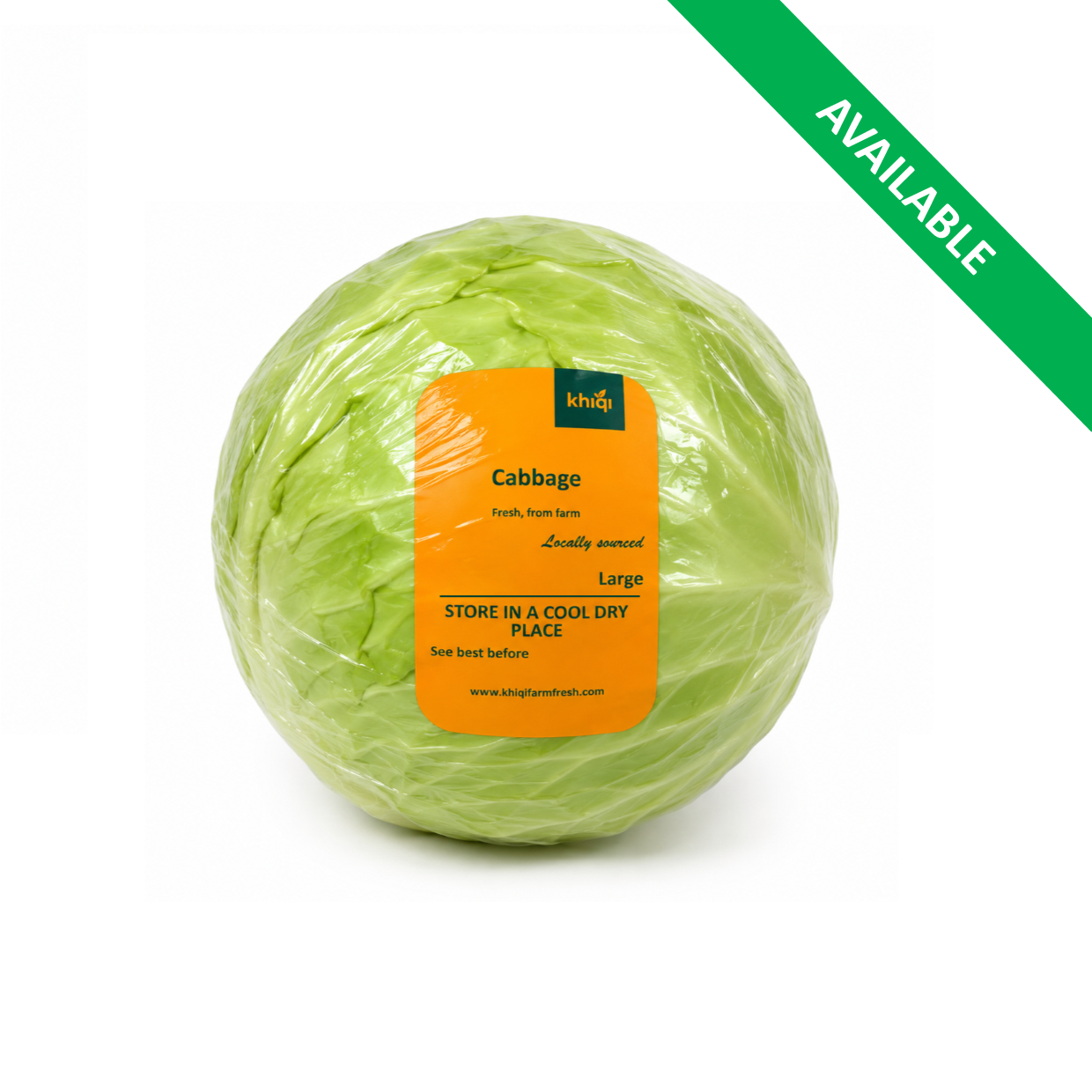 Cabbage (Large & Wrapped)